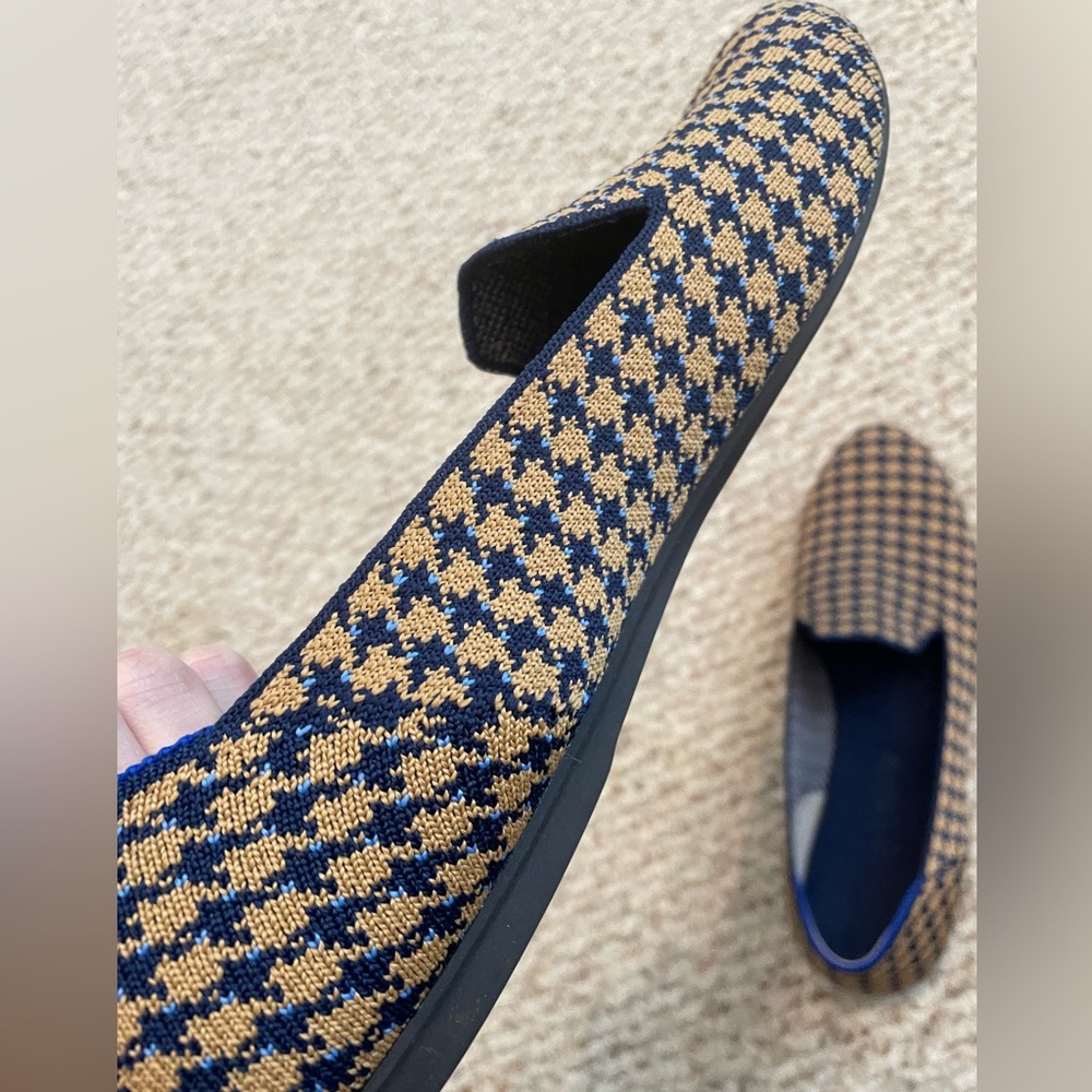 Rothy’s plaid brown/blue